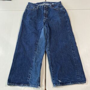 Sugar Cane Denim Blue Selvedge Jeans 14oz Size 38 X 36 Japan Modified